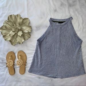 Anthropologie W5 High Neck Tank